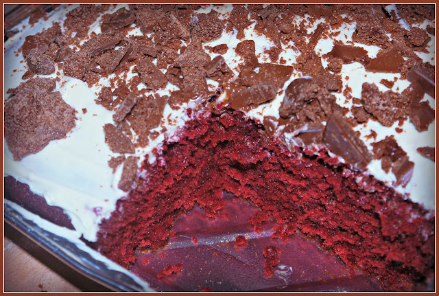 Red Velvet Tray Bake 