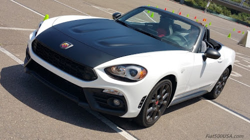 124 Abarth Spider with Racing Heritage Stripe