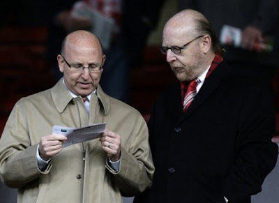 Manchester United Champions League avram glazer joel glazer