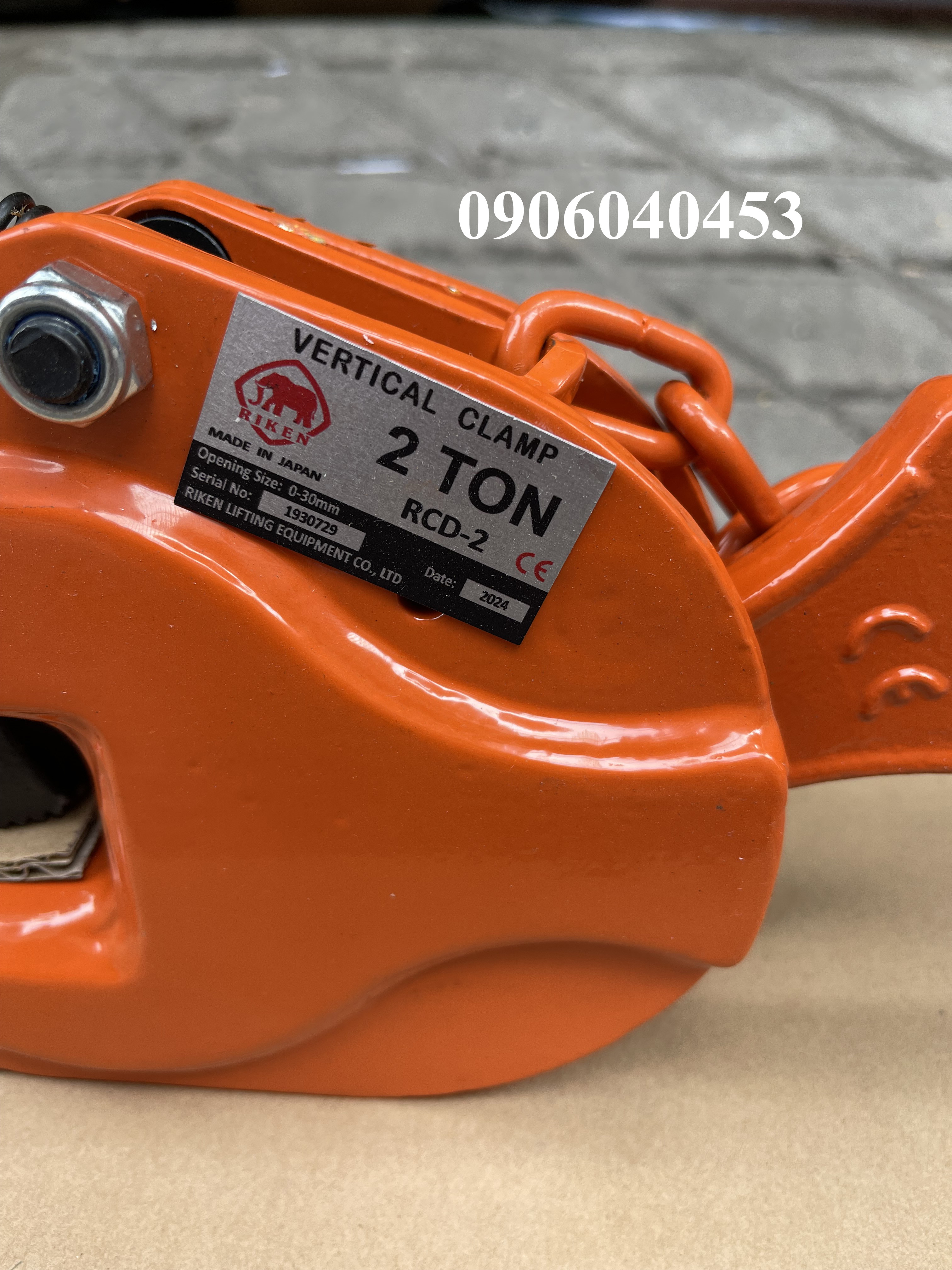 Kẹp tôn đứng Riken 2 tấn RCD-2