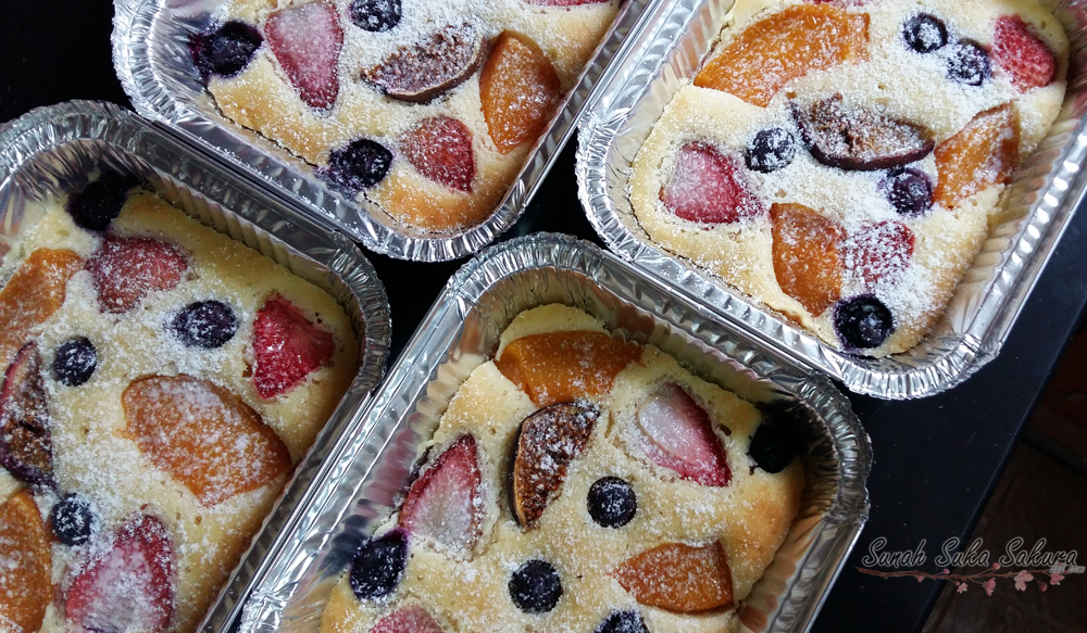 Fruit Pastry Cake, Masam Masam Manis - Sunah Suka Sakura