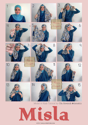 model hijab terbaru dengan pashmina sifon