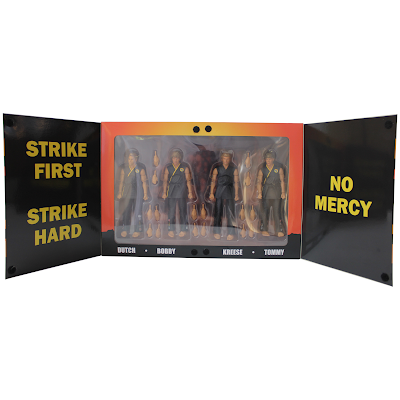 San Diego Comic-Con 2021 Exclusive The Karate Kid Cobra Kai Competition Team Action Figure Box Set by Icon Heroes