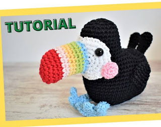 PATRON GRATIS TUCAN AMIGURUMI 52305