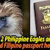 LOOK: Philippine Eagles are now Filipino Passport Holders