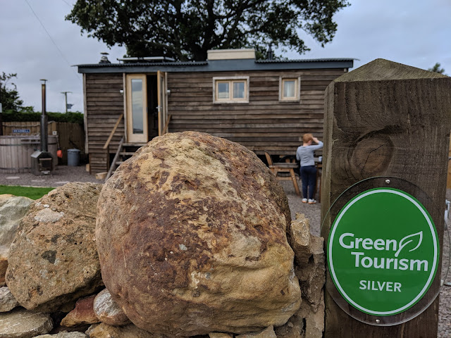 Shepherd's Retreats Beadnell Review - Dog-friendly Glamping in Northumberland - silver eco tourism award