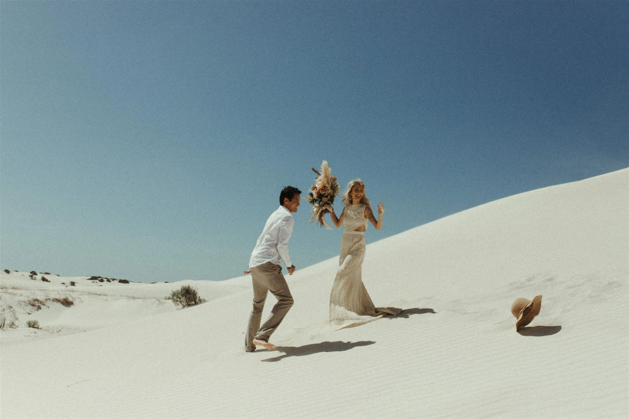 the road west wedding photography perth bridal shoot outdoor boho picnic styling