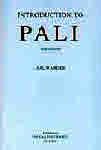 Introduction to Pali; A.K. Warder