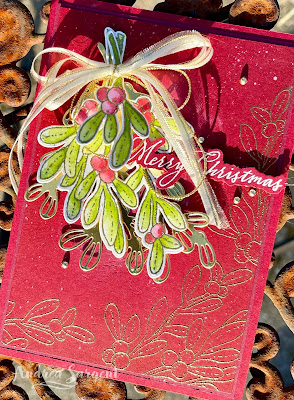 Send some personally crafted mistletoe to that special someone to wish them a Merry Christmas.