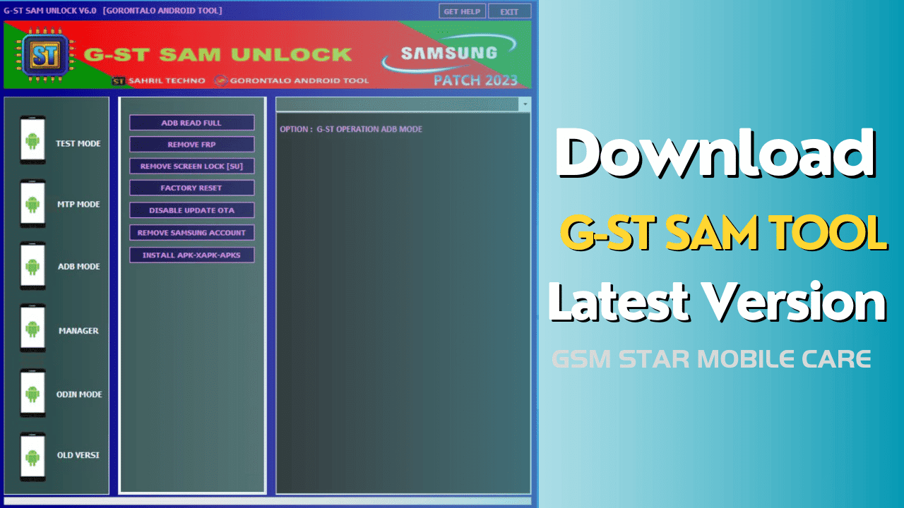 SAMSUNG FRP TOOL 2023 (TEST MODE) *#0*# (NEW TOOL) - Gsmedge