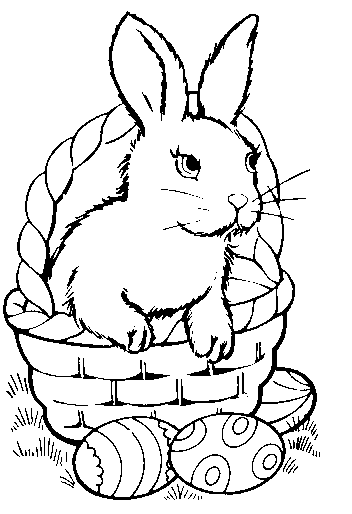 Easter Bunny Coloring 5