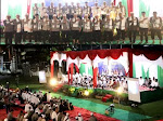 Polres Pelalawan Laksanakan Dzikir  dan Tabligh Akbar Peringatan Isra Mi'raj 1444 H 