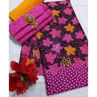 Kain Batik dan Embos 472a1 Pink