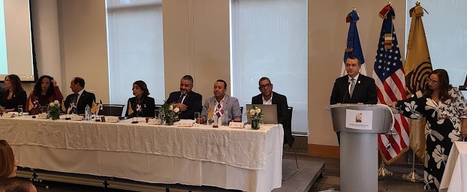  En encuentro Nueva YORK reconocen labor JCE; algunos participantes estuvieron fuera de orden