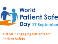 World Patient Safety Day - 17 September.
