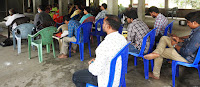 Brothers attending Unleavened Bread feast at Kambotlapallem