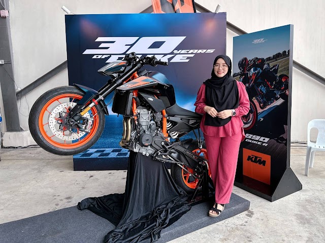 Sambutan Ulang Tahun Ke-30 Dan Pelancaran 4 Model Motosikal KTM Duke 