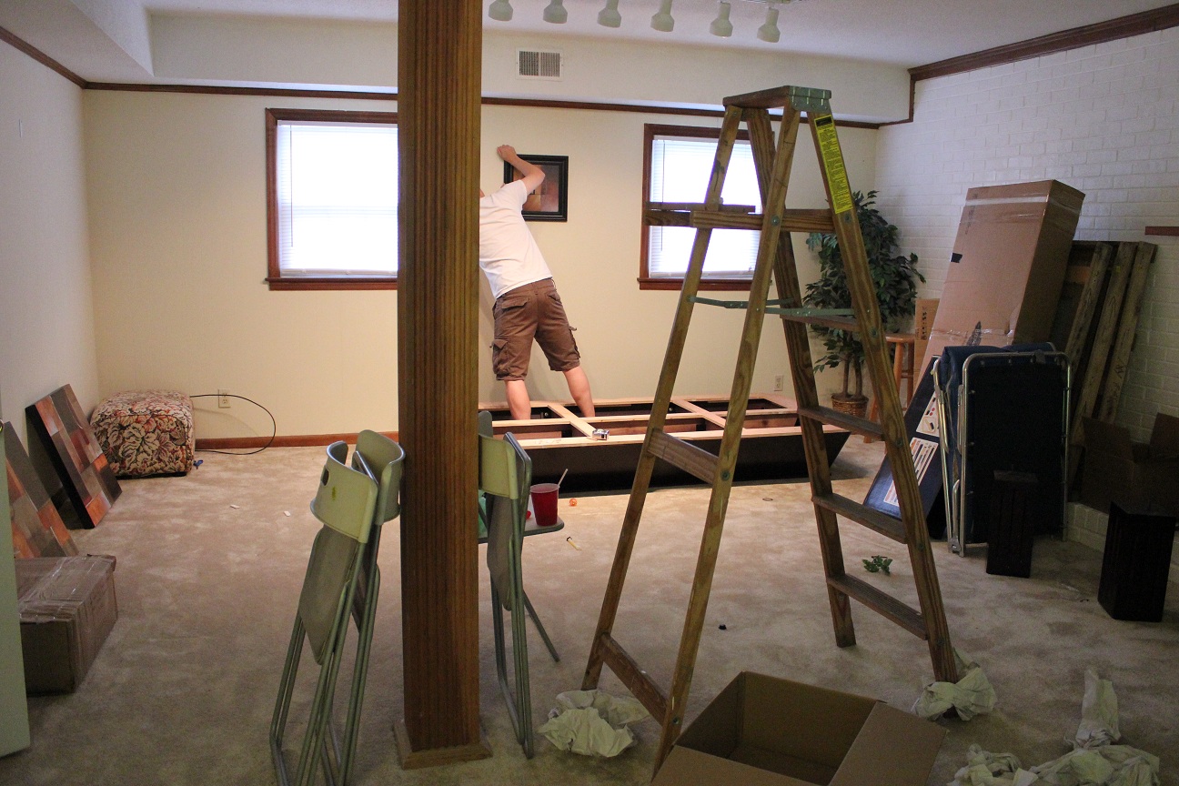 diy pool table light