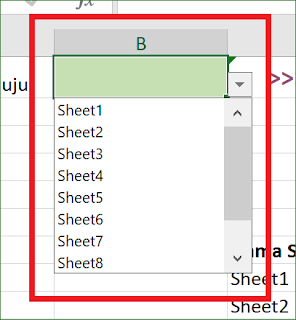 Membuat Hyperlink Menggunakan Dropdown List