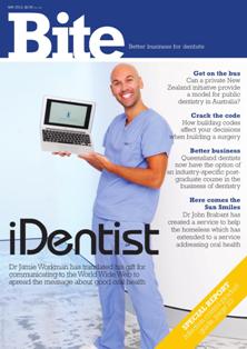 Bite Magazine. Better business for dentists - May 2013 | TRUE PDF | Mensile | Professionisti | Odontoiatria
Bite Magazine is a business and current affairs magazine for the dental industry. Content is of interest to dentists, hygienists, assistants, practice managers and anyone with an interest in the dental health industry.
