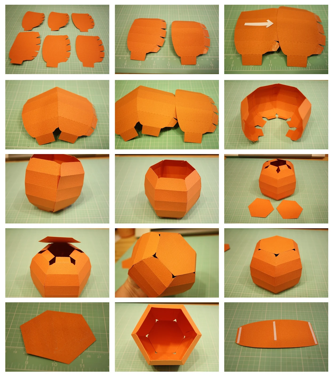Bits of Paper 3D Pumpkin Box!