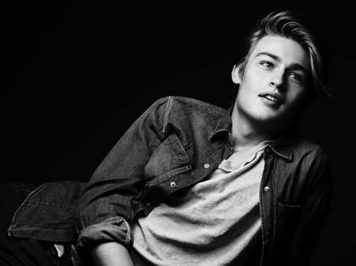 Douglas Booth by Hedi Slimane