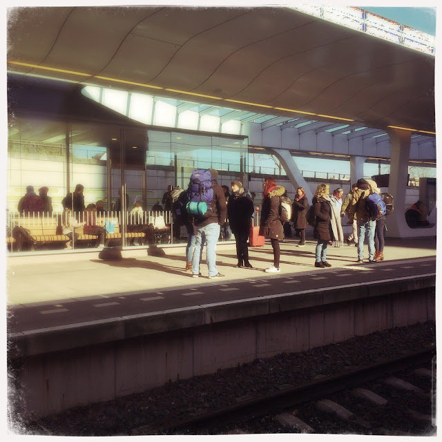 Station Arnhem. Hipstamatic: Mabel + Dreamy. Foto: Robert van der Kroft