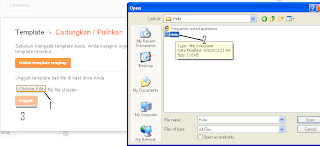 Cara Mengganti Template Blog