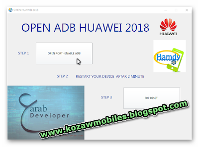 Open ADB Huawei 2018