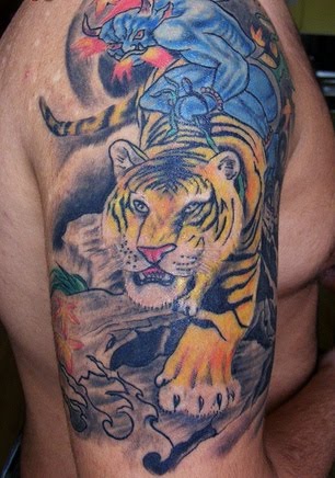 ... however the Chinese inspired animal tattoos are commonly large works of ... 