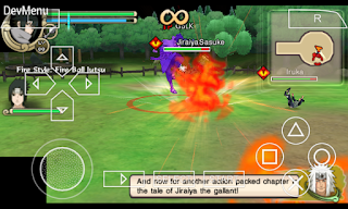 Game PPSSPP Terbaru Mod Texture Naruto senki ultimate style (NSUNI)