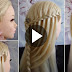 How To Create Feather Waterfall Twists Into Mermaid Braid Hairstyle