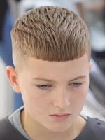 Full-Bangs Caesar Haircut