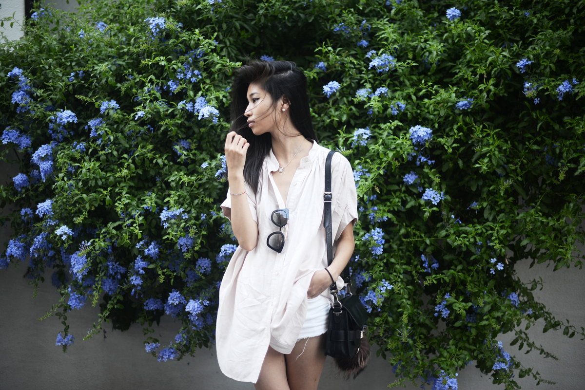 Aritzia Shirt Dress in Tokyo - Wallflower / FOREVERVANNY.com