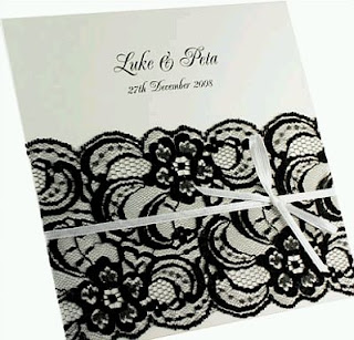 Wedding Cards & Invitations in Black and White
