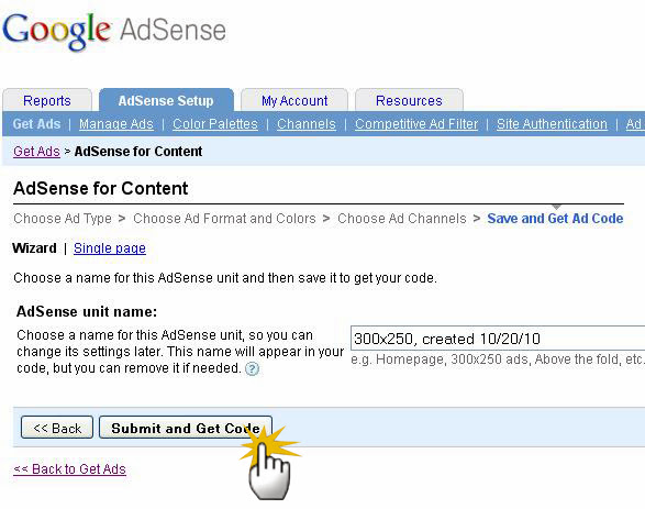 How To Get Your AdSense Code