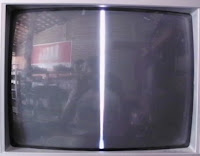 kerusakan bagian horisontal tv