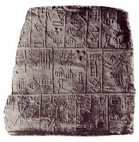 Documento de la era mesopotamica