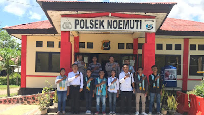 KM3N Kefamenanu Audiensi bersama Polsek Noemute Soal Kasus Penganiayaan di Desa Oenak