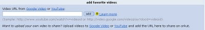Share Videos along with your Photo Albums in Orkut