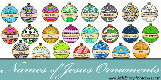 Moms 4 Missions: Christmas Devotion - Names of Jesus 