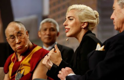 Lady Gaga angers China with Dalai Lama meeting