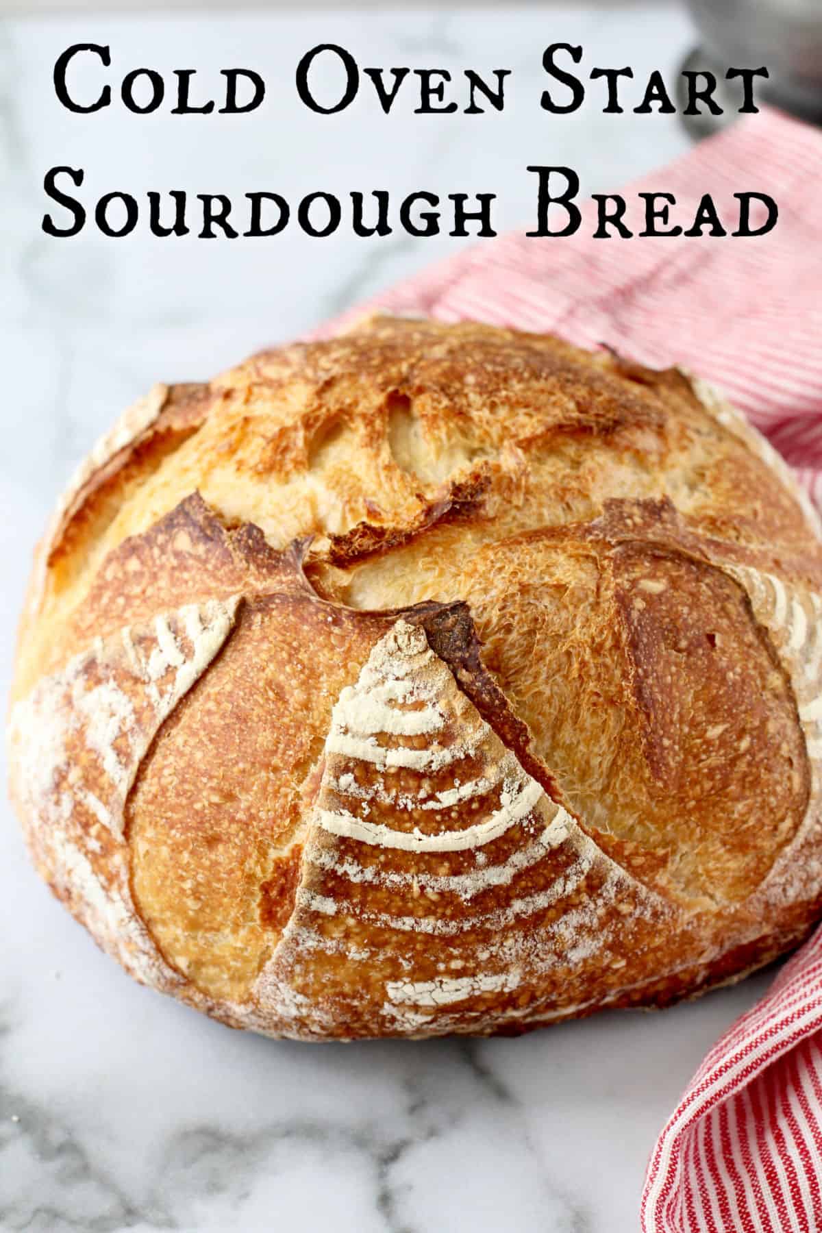 Cold Start Sourdough Bread with Overnight Dough