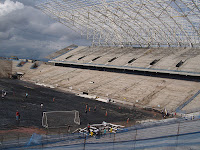 Obras do estádio do Corinthians