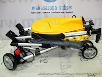 lipat CocoLatte CL08 iSport W4YK Polkadot Yellow Baby Stroller