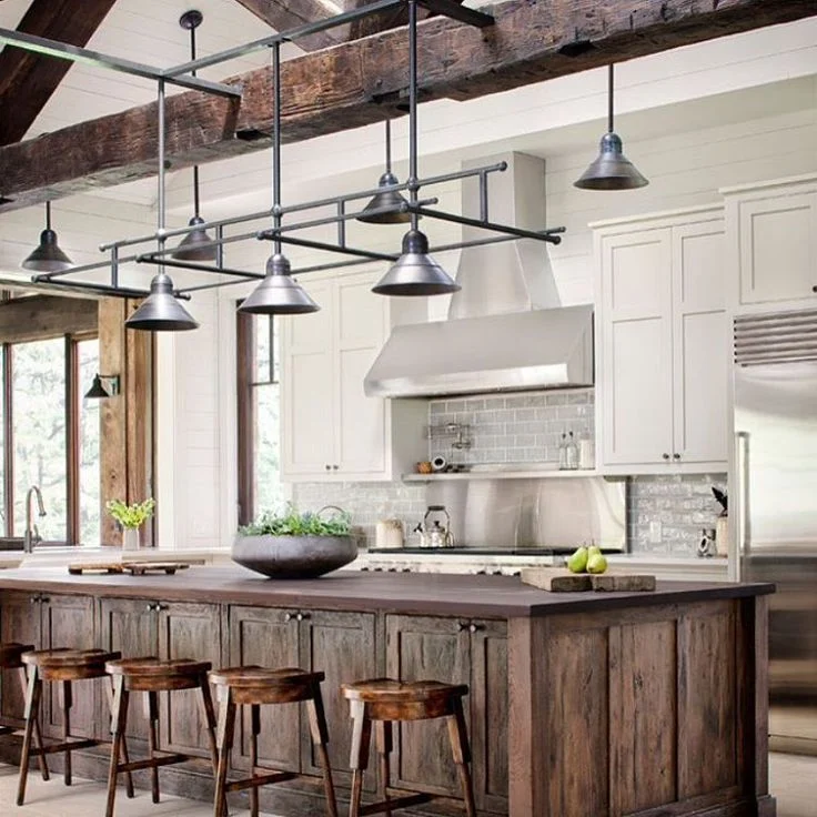 Industrial Farmhouse Kitchen Decor-#Industrial #Farmhouse #Kitchen #Decor Please\u2026 In 2020 ...