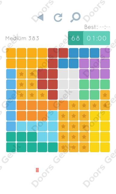 Cheats, Walkthrough for Blocks and Shapes Medium Level 383