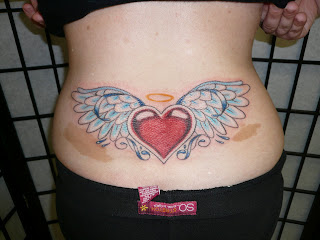 Lower Back Heart Tattoos Picture 3