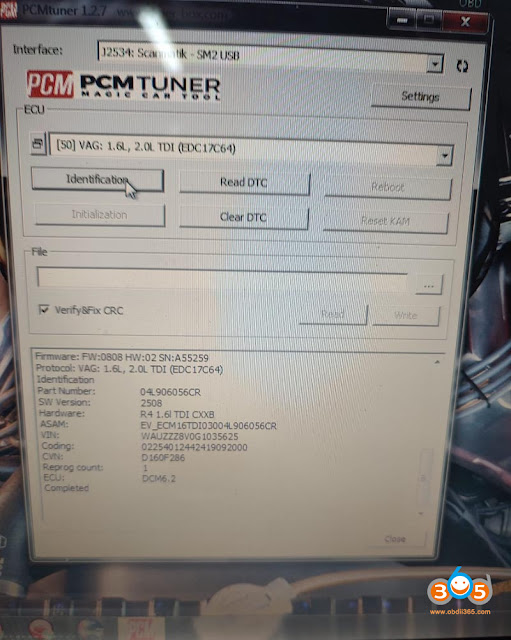 pcmtuner VAG Delphi DCM6.2V ECU 1