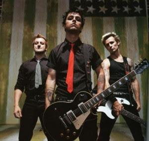 Green Day, punk rock band from California